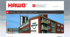 Desktop Screenshot of kawo.de